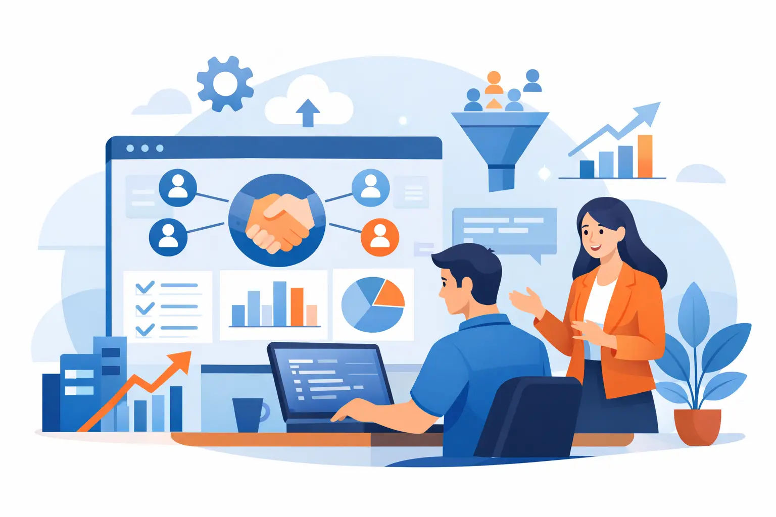 Custom CRM Development for Growing Businesses